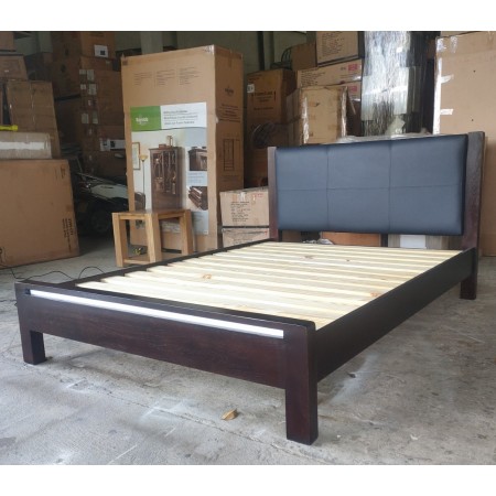 Casa 08 - 1m4 : Giường Ngủ Gỗ Sồi - Mặt Nệm